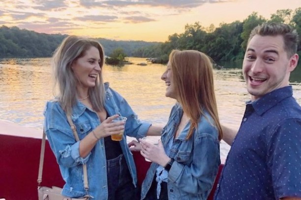 Laura Plumb standing next to a body of water